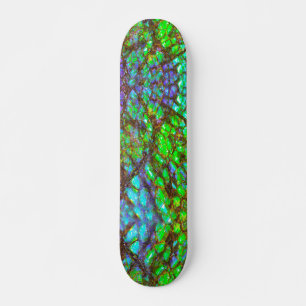 Falln Peacock Ammolite Skateboard