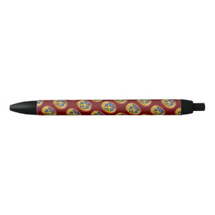 Falln Peeky Pumpkin Vintage Halloweenies Black Ink Pen