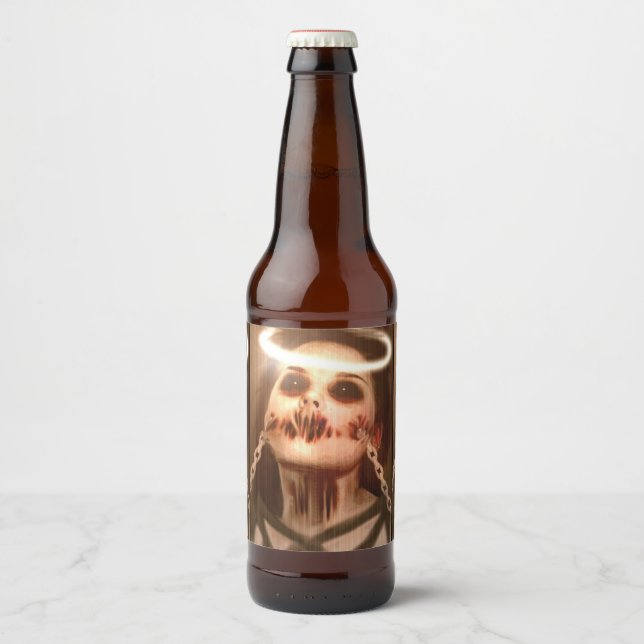 Falln Personal Saviour Beer Bottle Label (Front)