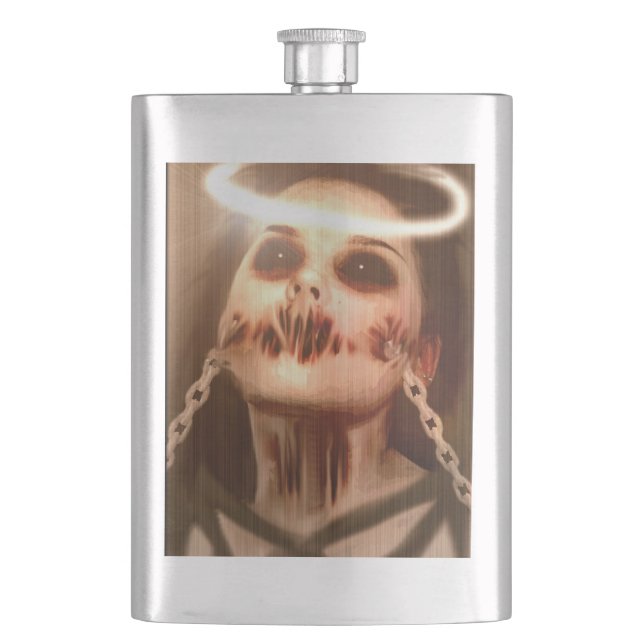 Falln Personal Saviour Hip Flask (Front)