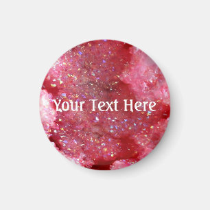 Falln Pink Faerie Crystals Magnet
