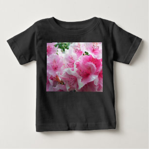 Falln Pink Floral Blossoms Baby T-Shirt