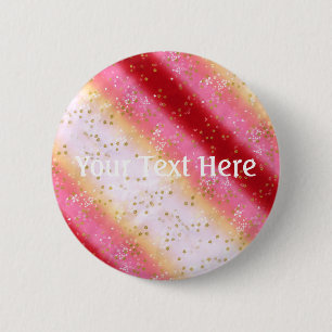 Falln Pink Sakura Sunrise 6 Cm Round Badge