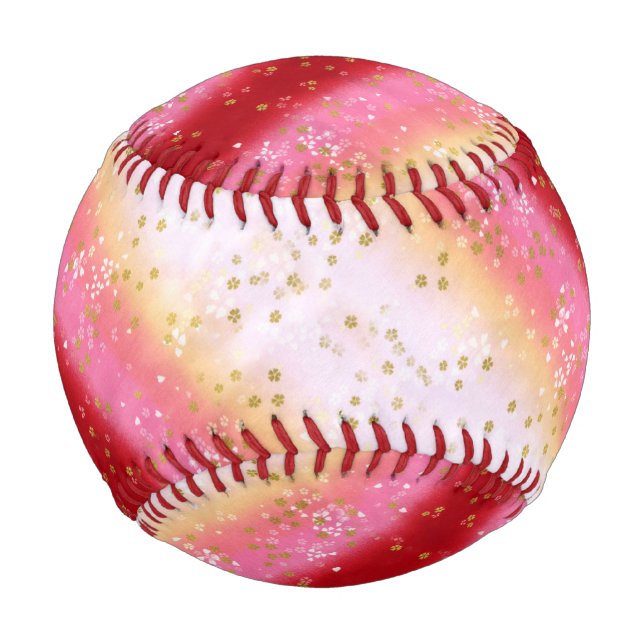 Falln Pink Sakura Sunrise Baseball (Front)