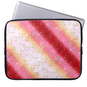 Falln Pink Sakura Sunrise Laptop Sleeve