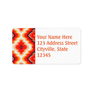 Falln Psychedelic Sunset Label