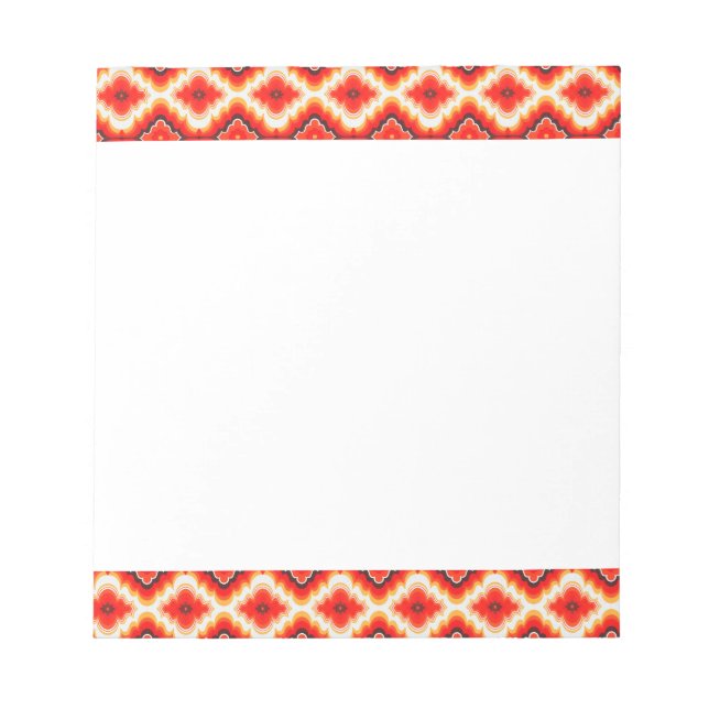 Falln Psychedelic Sunset Notepad (Front)