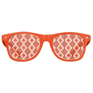 Falln Psychedelic Sunset Retro Sunglasses