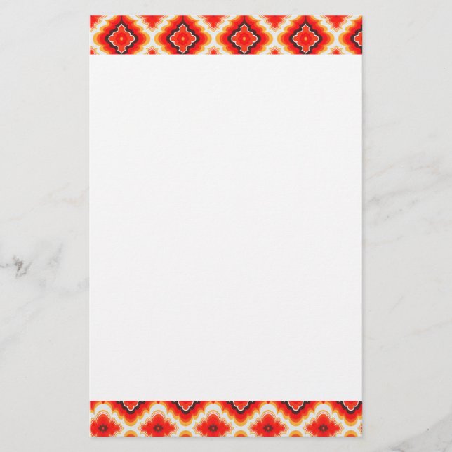 Falln Psychedelic Sunset Stationery (Front)