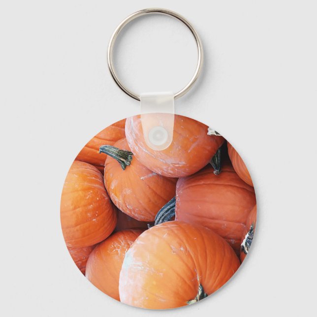 Falln Pumpkin Pile Key Ring (Front)