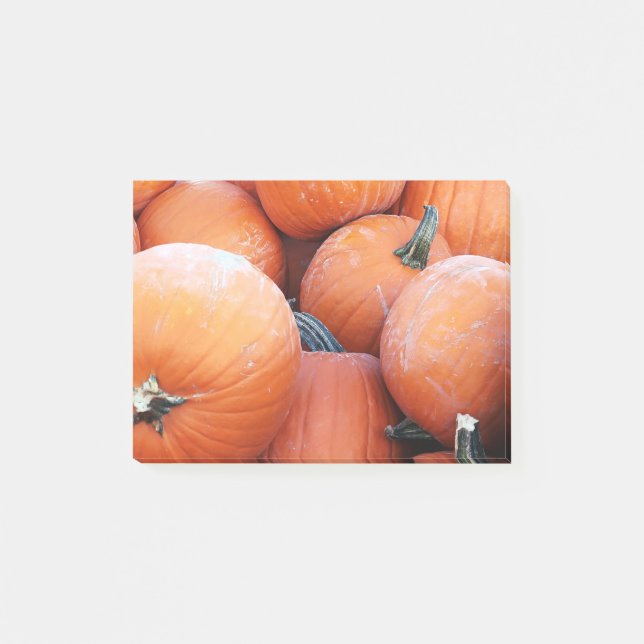 Falln Pumpkin Pile Post-it Notes (Front)