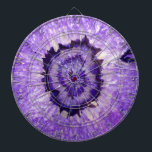 Falln Purple Agate Geode Dartboard<br><div class="desc">A beautiful purple agate geode.

Click ‘Customise’ to add your own personalised text!</div>