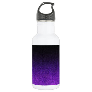 Falln Purple & Black Glitter Gradient 532 Ml Water Bottle