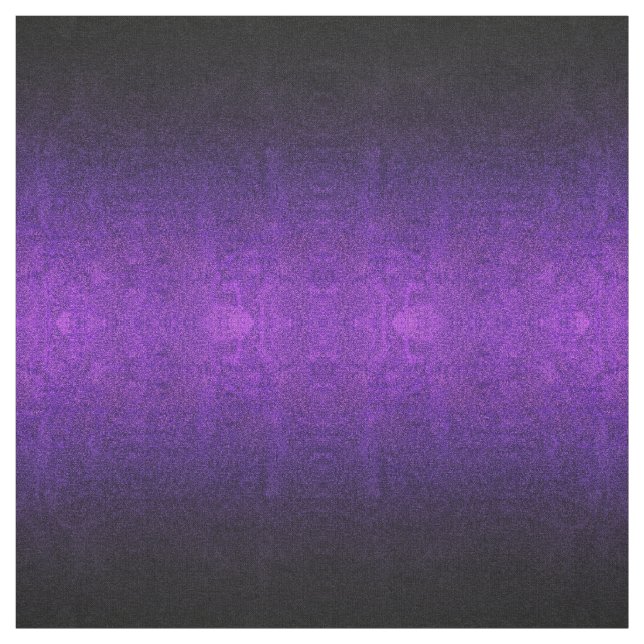 Falln Purple & Black Glitter Gradient Fabric (Swatch)