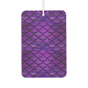 Falln Purple & Blue Mermaid Scales Car Air Freshener