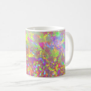 Falln Rainbow Brazilian Opal Coffee Mug