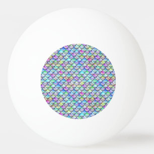 Falln Rainbow Bubble Mermaid Scales Ping Pong Ball