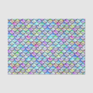 Falln Rainbow Bubble Mermaid Scales Tissue Paper