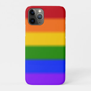 Falln Rainbow Gay Pride Flag iPhone 11 Pro Case