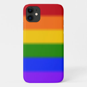 Falln Rainbow Gay Pride Flag iPhone 11 Case