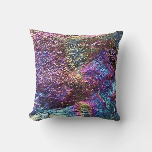 Falln Rainbow Rocks Cushion (Front)