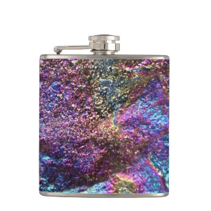 Falln Rainbow Rocks Hip Flask