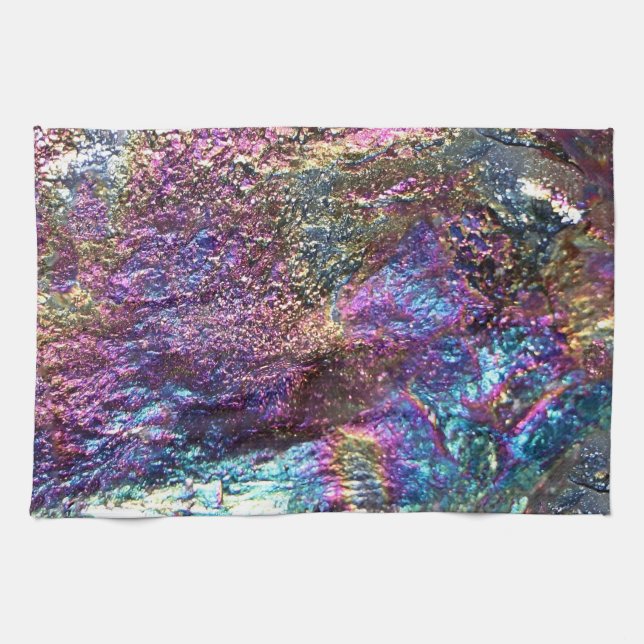 Falln Rainbow Rocks Tea Towel (Horizontal)