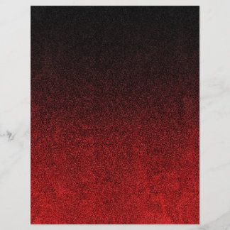 Falln Red & Black Glitter Gradient