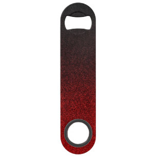 Falln Red & Black Glitter Gradient