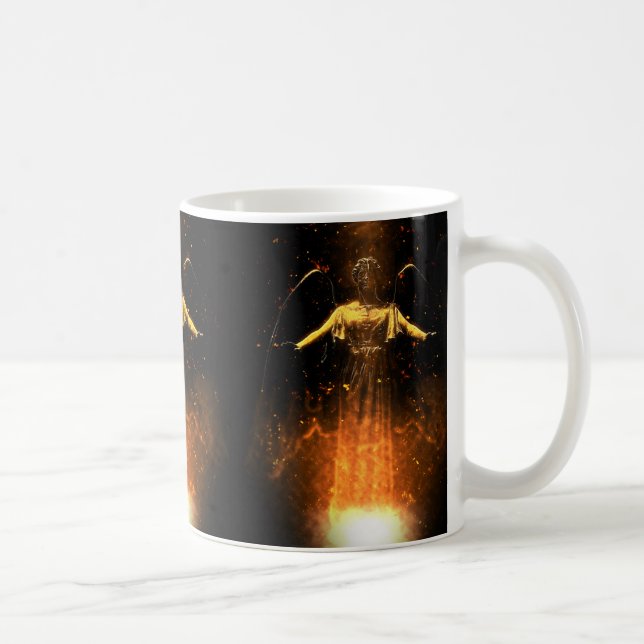 Falln Rise From The Flames Coffee Mug (Right)