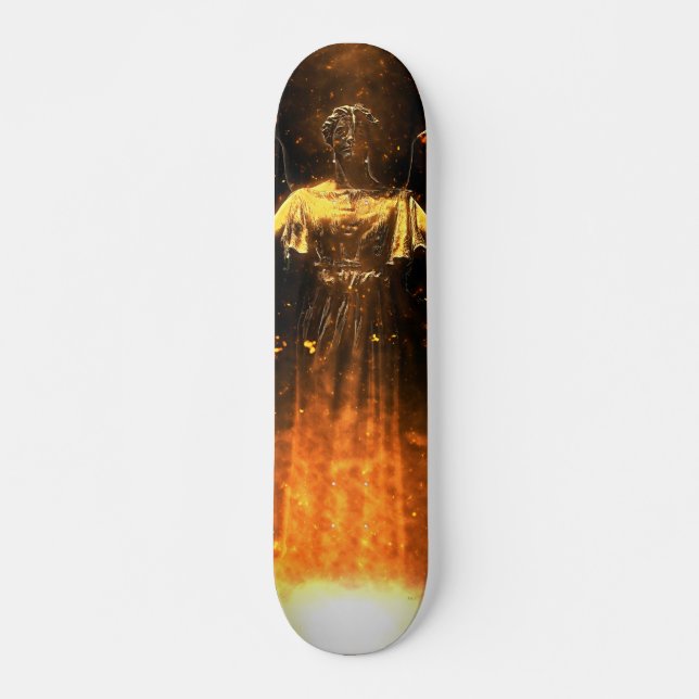 Falln Rise From The Flames Skateboard (Front)