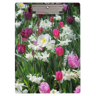 Falln Romantic Spring Morning Clipboard