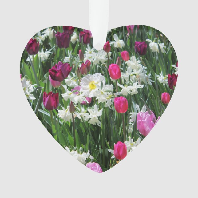 Falln Romantic Spring Morning Ornament (Front)