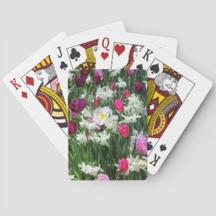 Falln Romantic Spring Morning Playing Cards