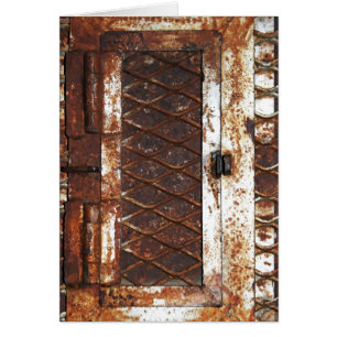 Falln Rusted Window