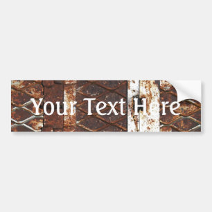 Falln Rusted Window Bumper Sticker