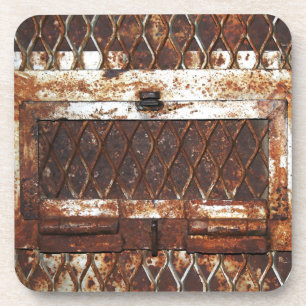 Falln Rusted Window Coaster