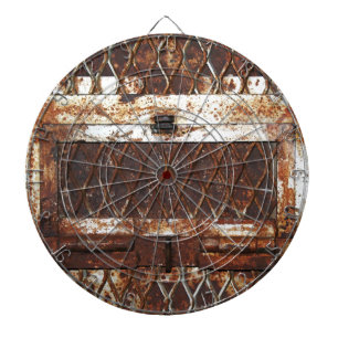 Falln Rusted Window Dartboard