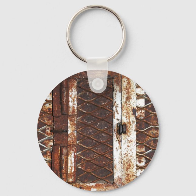 Falln Rusted Window Key Ring (Front)