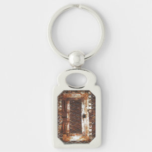 Falln Rusted Window Key Ring