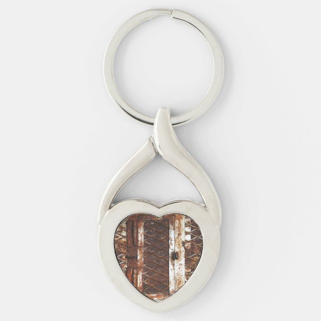 Falln Rusted Window Key Ring (Front)