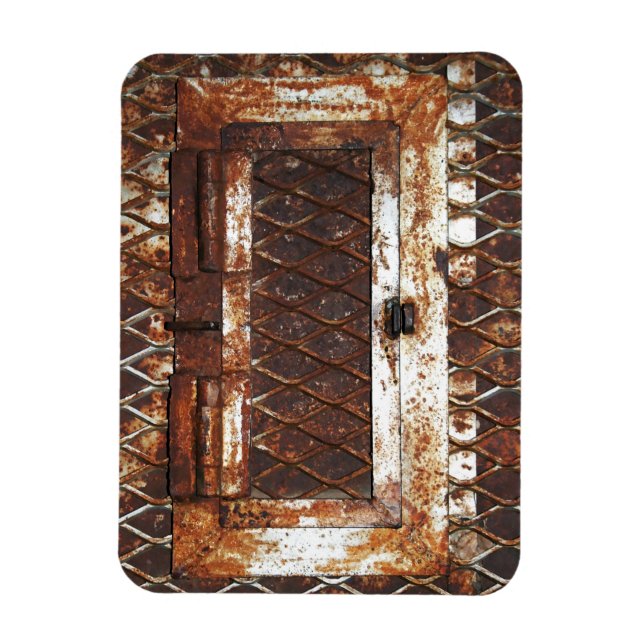 Falln Rusted Window Magnet (Vertical)