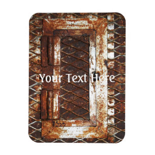 Falln Rusted Window Magnet
