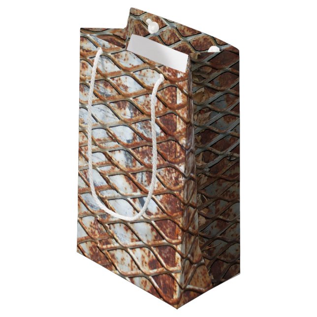 Falln Rusty Grate Small Gift Bag (Front Angled)