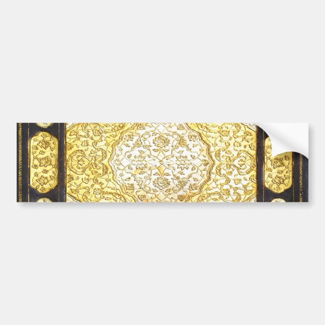 Falln Sacred Gold Bumper Sticker (Front)