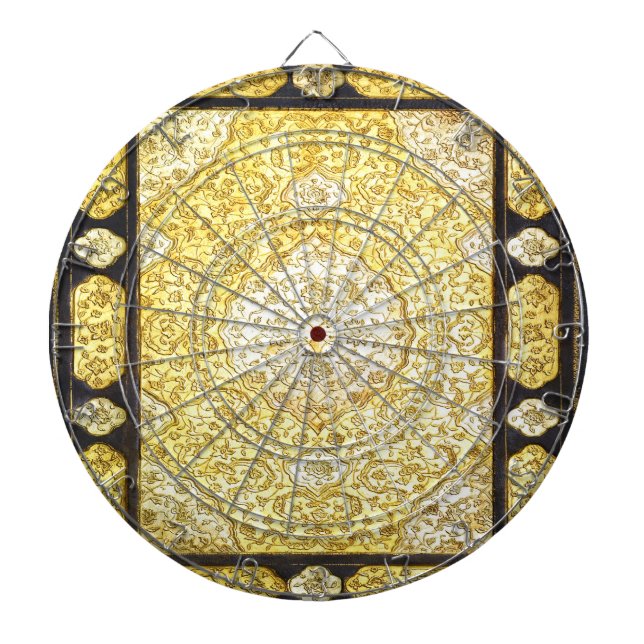 Falln Sacred Gold Dartboard (Front)
