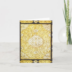 Falln Sacred Gold Holiday Card