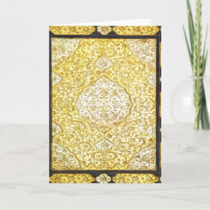 Falln Sacred Gold Holiday Card