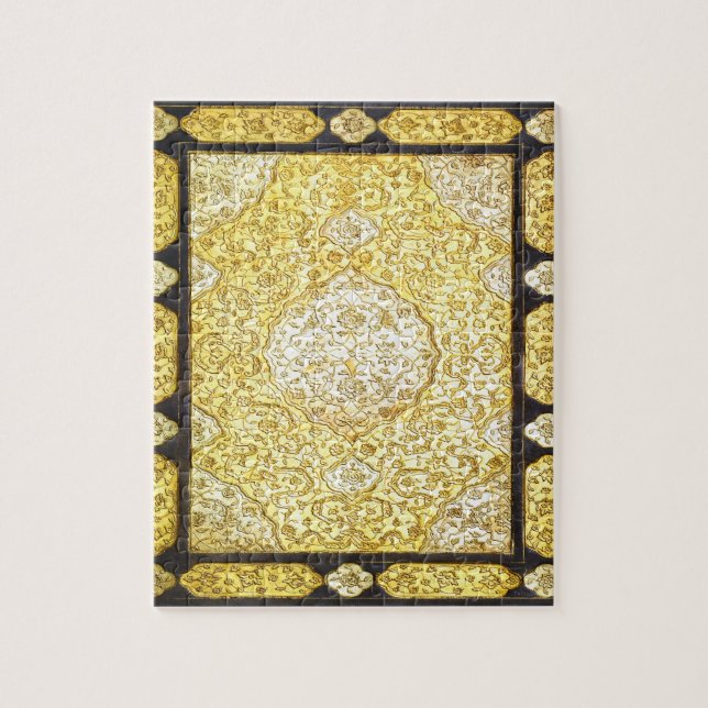 Falln Sacred Gold Jigsaw Puzzle (Vertical)