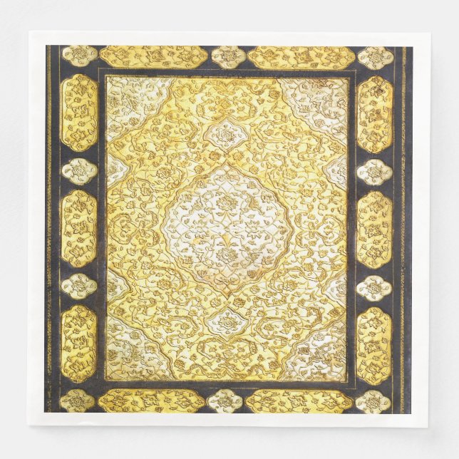 Falln Sacred Gold Napkin (Front)